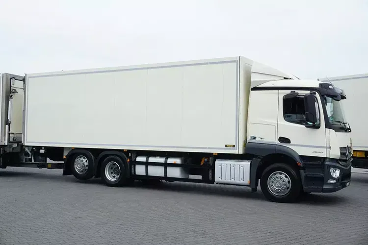 Mercedes / ACTROS / 2540 / ACC / E 6 / ZESTAW PRZEJAZDOWY / CHŁODNIA + WINDA / 38 PALET zdjęcie 38