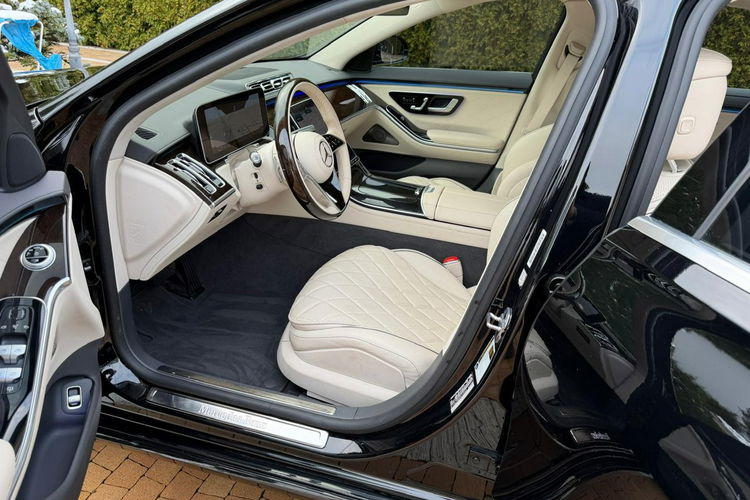 Mercedes S 580 L Long / 4-Matic / 4.0 V8 503KM / Masaże / Asystenci / Panorama / Fv zdjęcie 4