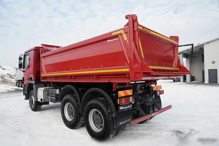 Mercedes ACTROS 3341 / 6x6 / WYWROTKA 3 STRONNA / EPS + SPRZĘGŁO zdjęcie 12