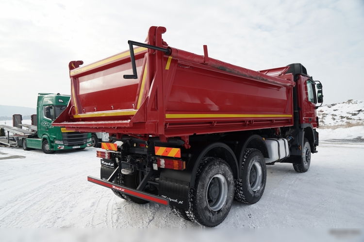 Mercedes ACTROS 3341 / 6x6 / WYWROTKA 3 STRONNA / EPS + SPRZĘGŁO zdjęcie 13