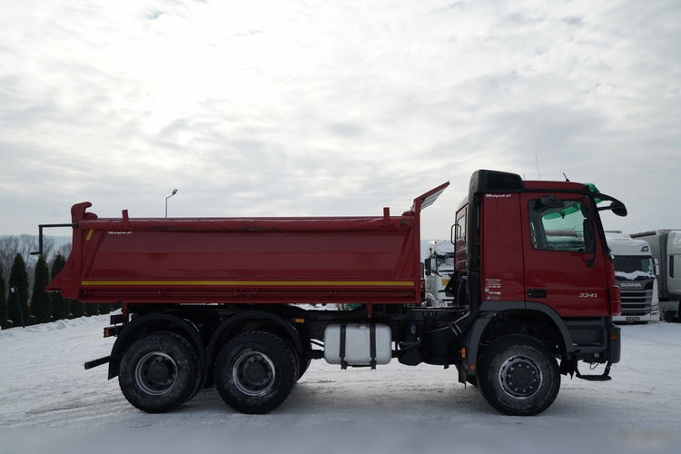 Mercedes ACTROS 3341 / 6x6 / WYWROTKA 3 STRONNA / EPS + SPRZĘGŁO zdjęcie 14