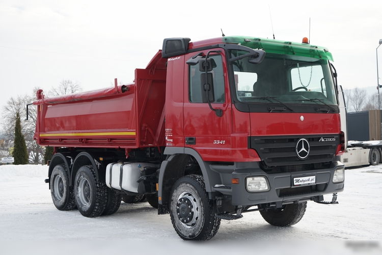 Mercedes ACTROS 3341 / 6x6 / WYWROTKA 3 STRONNA / EPS + SPRZĘGŁO zdjęcie 15