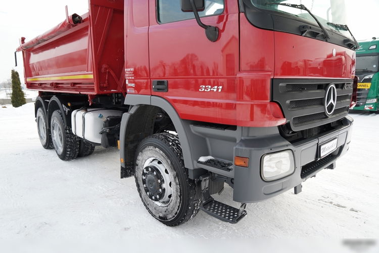 Mercedes ACTROS 3341 / 6x6 / WYWROTKA 3 STRONNA / EPS + SPRZĘGŁO zdjęcie 16