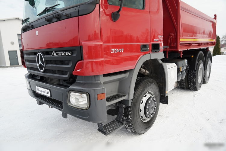 Mercedes ACTROS 3341 / 6x6 / WYWROTKA 3 STRONNA / EPS + SPRZĘGŁO zdjęcie 18
