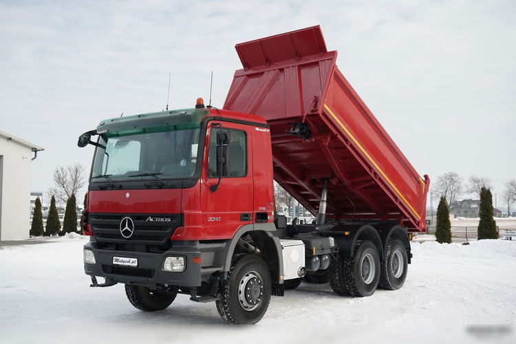 Mercedes ACTROS 3341 / 6x6 / WYWROTKA 3 STRONNA / EPS + SPRZĘGŁO zdjęcie 1
