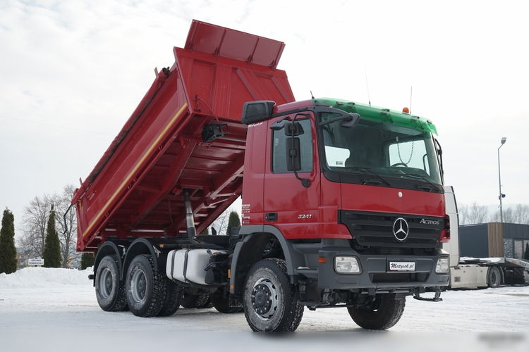 Mercedes ACTROS 3341 / 6x6 / WYWROTKA 3 STRONNA / EPS + SPRZĘGŁO zdjęcie 7