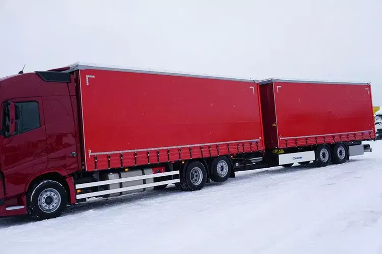 Volvo FH / 460 / EURO 6 / ZESTAW PRZESTRZENNY + WINDA / OŚ SKRĘTNA zdjęcie 3