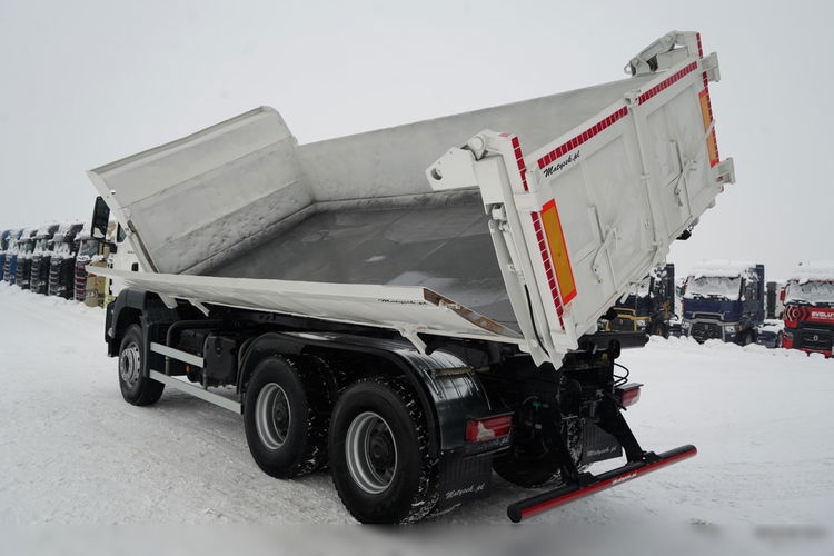 MAN TGS 26.360 / 6X4 / 2 STRONNA WYWROTKA / HYDROBURTA / BORDMATIC UAL  zdjęcie 14