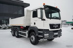 MAN TGS 26.360 / 6X4 / 2 STRONNA WYWROTKA / HYDROBURTA / BORDMATIC UAL  zdjęcie 16