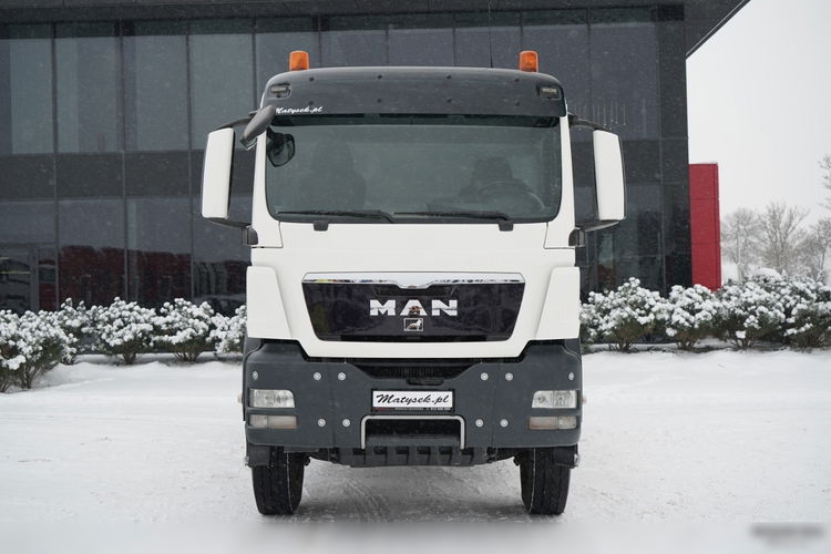 MAN TGS 26.360 / 6X4 / 2 STRONNA WYWROTKA / HYDROBURTA / BORDMATIC UAL  zdjęcie 18