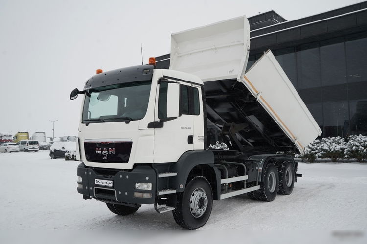 MAN TGS 26.360 / 6X4 / 2 STRONNA WYWROTKA / HYDROBURTA / BORDMATIC UAL  zdjęcie 1