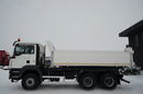 MAN TGS 26.360 / 6X4 / 2 STRONNA WYWROTKA / HYDROBURTA / BORDMATIC UAL  zdjęcie 20