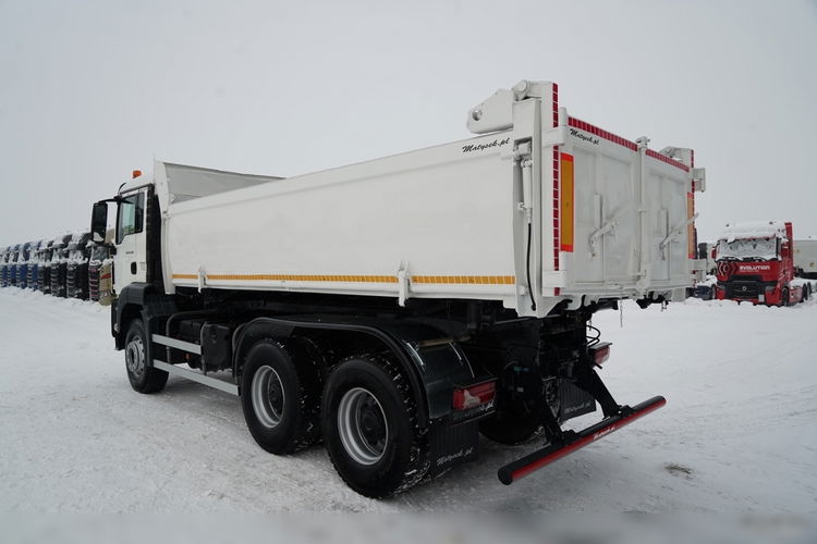 MAN TGS 26.360 / 6X4 / 2 STRONNA WYWROTKA / HYDROBURTA / BORDMATIC UAL  zdjęcie 21