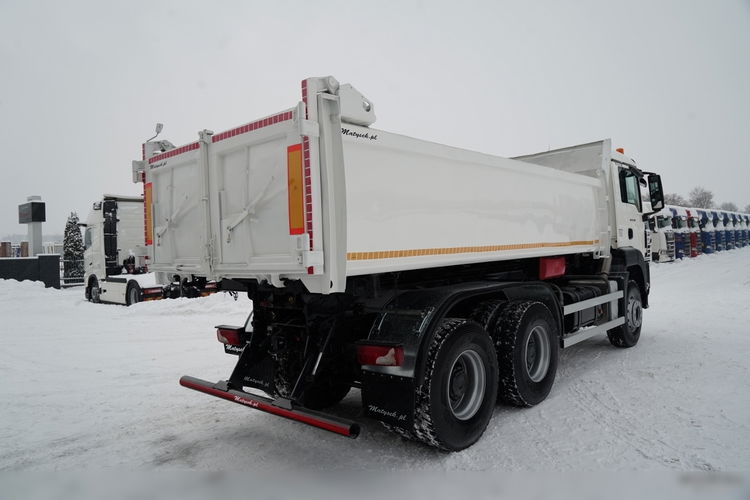 MAN TGS 26.360 / 6X4 / 2 STRONNA WYWROTKA / HYDROBURTA / BORDMATIC UAL  zdjęcie 22