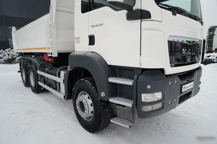 MAN TGS 26.360 / 6X4 / 2 STRONNA WYWROTKA / HYDROBURTA / BORDMATIC UAL  zdjęcie 24