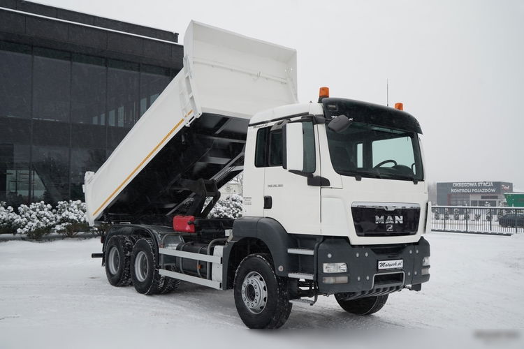 MAN TGS 26.360 / 6X4 / 2 STRONNA WYWROTKA / HYDROBURTA / BORDMATIC UAL  zdjęcie 3