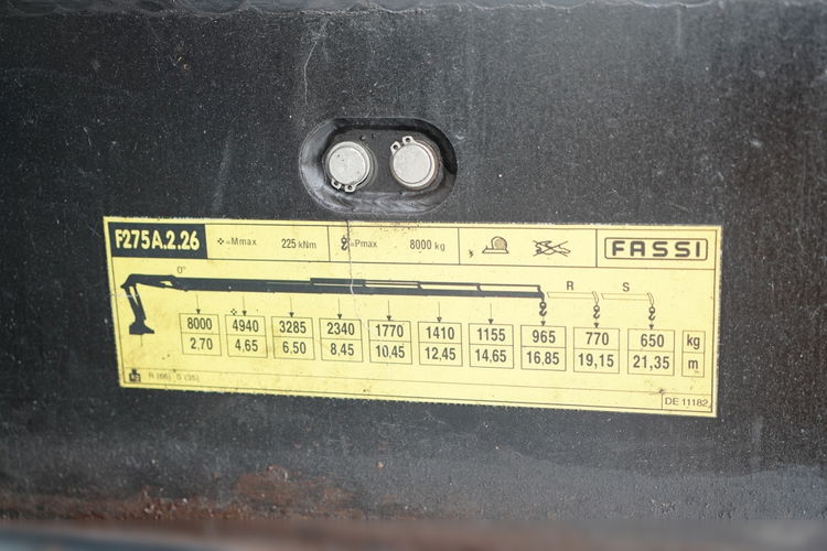 Renault PREMIUM LANDER 460 DXI / 4x2 / HDS FASSI F275A 2.6 / WYSIEG 17 m  / STEROWANIE RADIOWE  zdjęcie 9