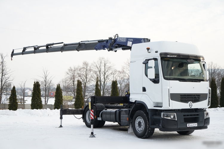 Renault PREMIUM LANDER 460 DXI / 4x2 / HDS FASSI F275A 2.6 / WYSIEG 17 m  / STEROWANIE RADIOWE  zdjęcie 2
