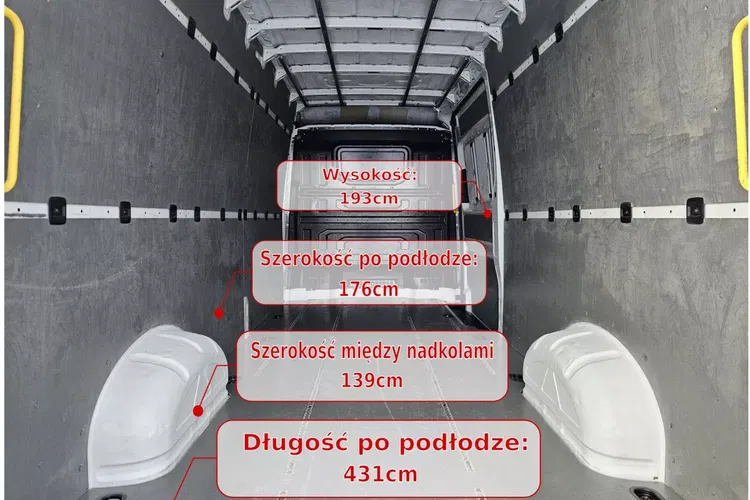 Volkswagen Crafter L4H2 54999zł NETTO 2.0TDi/140KM zdjęcie 18