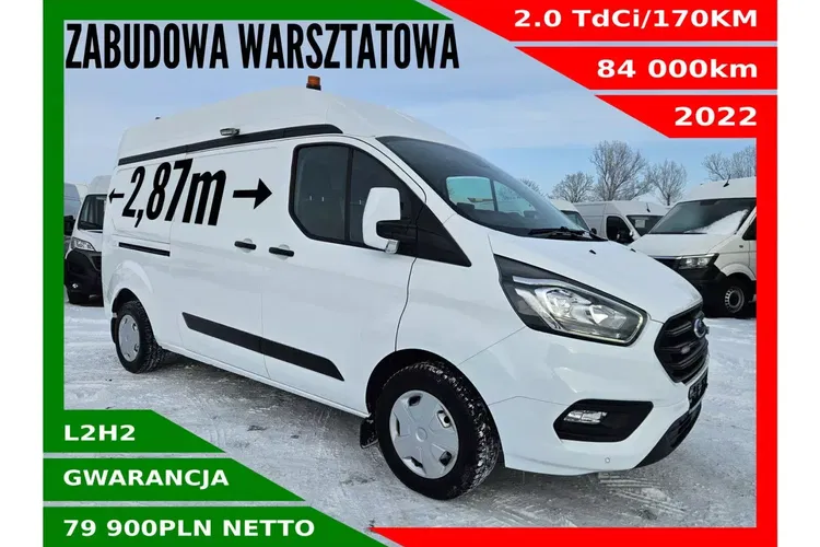 Ford transit-custom L2H2 79900zł NETTO Zabudowa warsztatowa 2.0TdCi/170KM zdjęcie 1