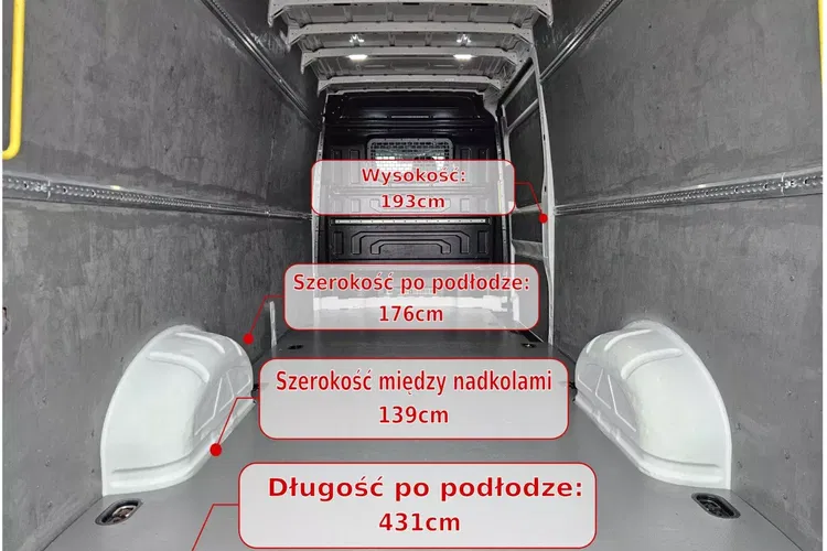 Volkswagen Crafter L4H2 74999zł NETTO 2.0TDi/140KM zdjęcie 15