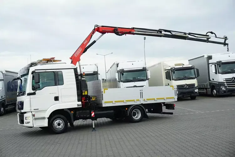 MAN TGL / 12.250 / SKRZYNIOWY + HDS / FASSI F 65 / PILOT zdjęcie 4
