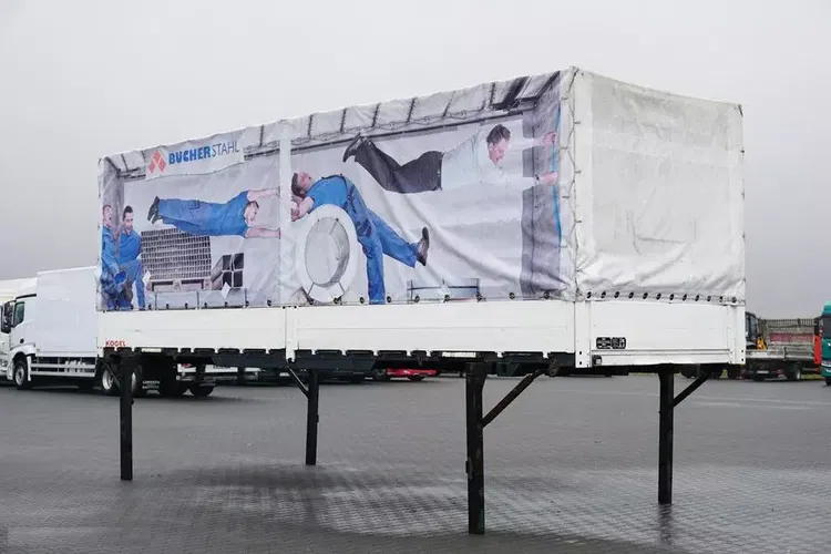 Mercedes KOGEL / ZABUDOWA / BDF / BURTO-PLANDEKA / DŁ. 7,3 M / 18 PALET zdjęcie 1