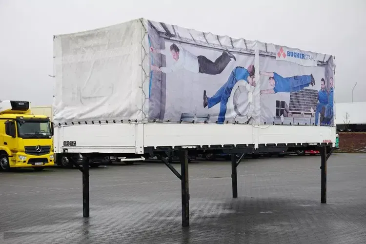 Mercedes KOGEL / ZABUDOWA / BDF / BURTO-PLANDEKA / DŁ. 7,3 M / 18 PALET zdjęcie 2