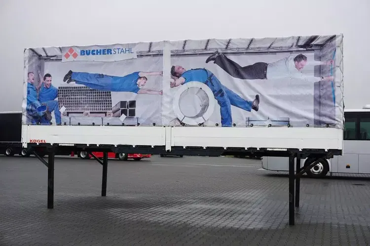 Mercedes KOGEL / ZABUDOWA / BDF / BURTO-PLANDEKA / DŁ. 7,3 M / 18 PALET zdjęcie 4