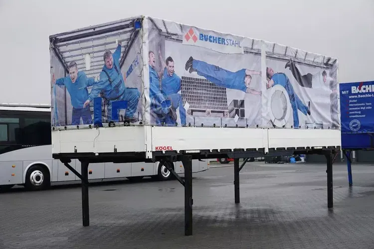 Mercedes KOGEL / ZABUDOWA / BDF / BURTO-PLANDEKA / DŁ. 7,3 M / 18 PALET zdjęcie 5