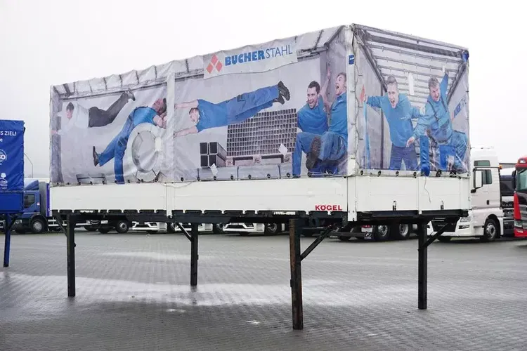 Mercedes KOGEL / ZABUDOWA / BDF / BURTO-PLANDEKA / DŁ. 7,3 M / 18 PALET zdjęcie 6