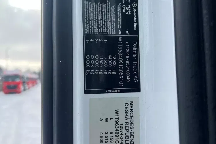 Mercedes ACTROS L poliftowy prokontraktowy zdjęcie 14