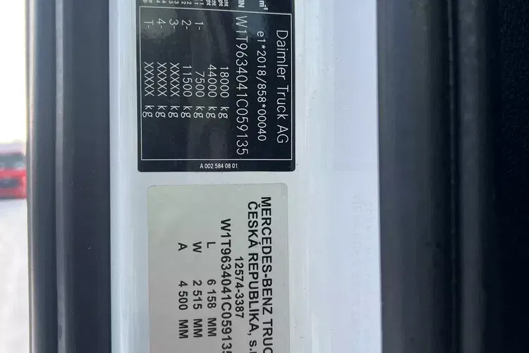 Mercedes ACTROS L poliftowy prokontraktowy zdjęcie 19