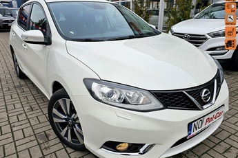 Nissan Pulsar Biała perła, radar , xenon, grzane fotele, ostrzeganie przed wypadkiem