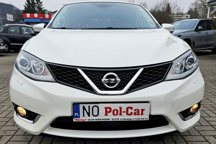Nissan Pulsar Biała perła, radar , xenon, grzane fotele, ostrzeganie przed wypadkiem zdjęcie 2