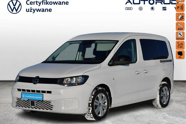 Volkswagen Caddy 2.0TDI 122KM DSG Czujniki Front Assist SalonPL Serwis Gwar. FV23 zdjęcie 1