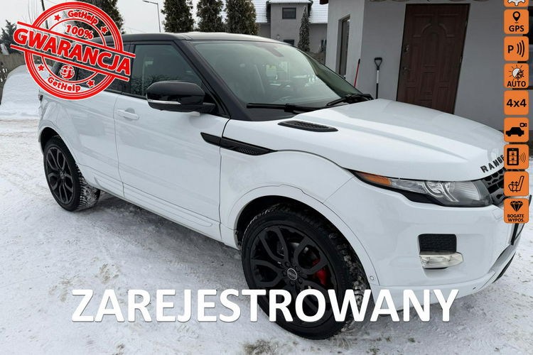 Land Rover Range Rover Evoque 4x4, automat, navi, skóra, gwarancja zdjęcie 1