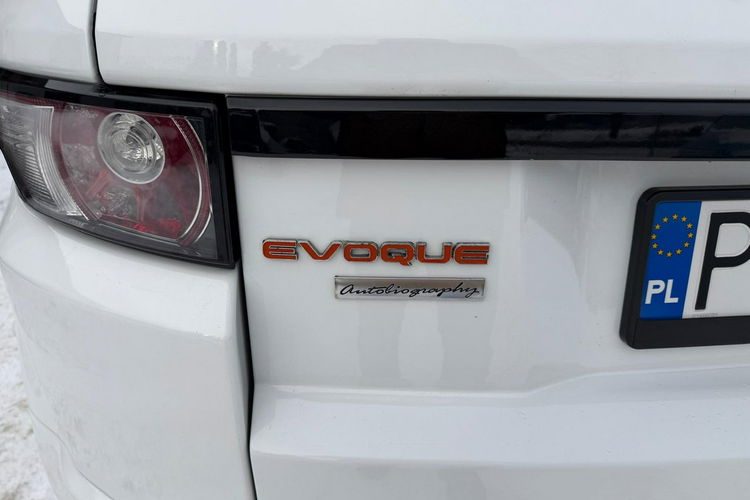 Land Rover Range Rover Evoque 4x4, automat, navi, skóra, gwarancja zdjęcie 15