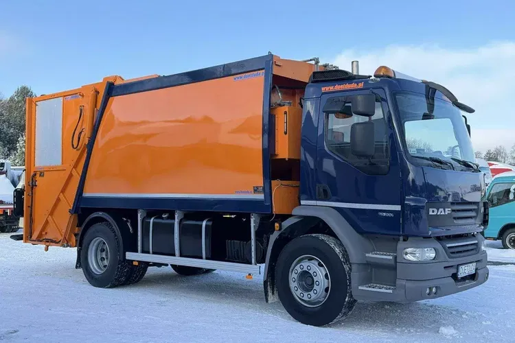 DAF LF 55.300 Śmieciarka Komunal Partner KP 16V Mały Przebieg zdjęcie 11