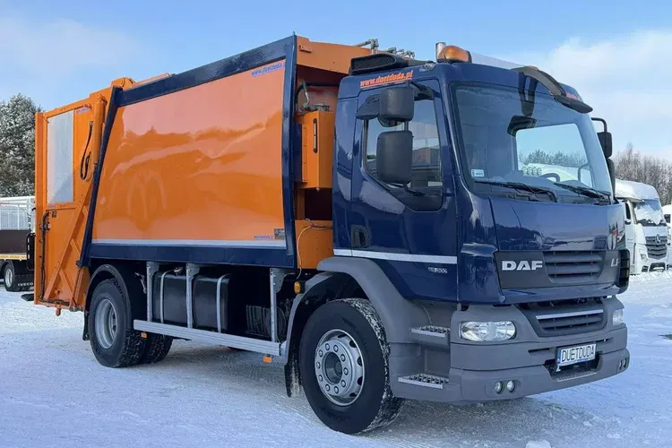 DAF LF 55.300 Śmieciarka Komunal Partner KP 16V Mały Przebieg zdjęcie 2
