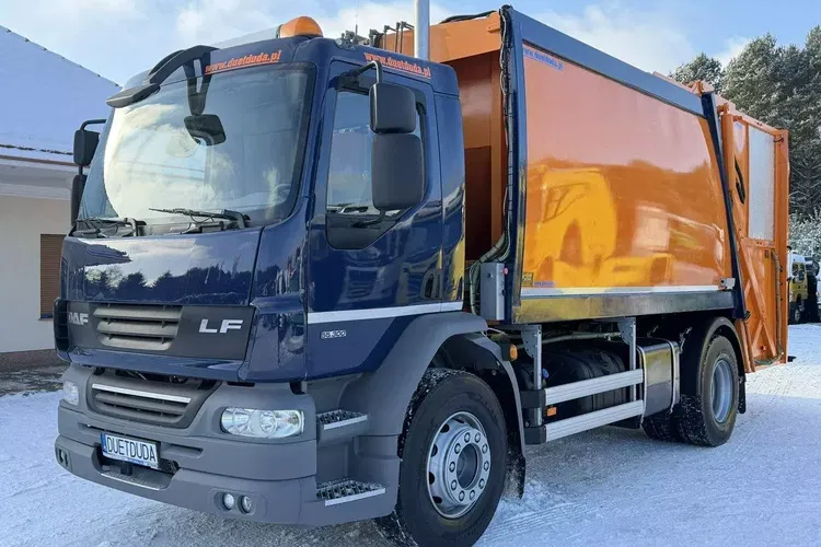 DAF LF 55.300 Śmieciarka Komunal Partner KP 16V Mały Przebieg zdjęcie 3