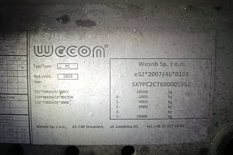 Volvo FH 500KM - tandem + PRZYCZEPA WECON z dokowaniem wózka zdjęcie 16