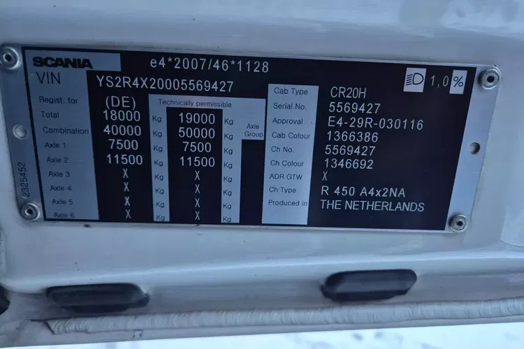 Scania R450 zdjęcie 37