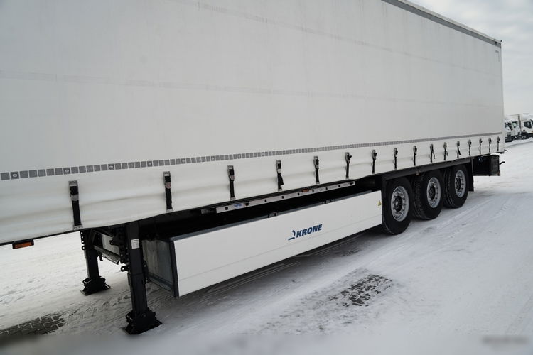 Krone FIRANKA / 2024 ROK / KOSZ NA PALETY / 2 OSIE PODNOSZONE / MAŁO UŻYWANA / zdjęcie 10