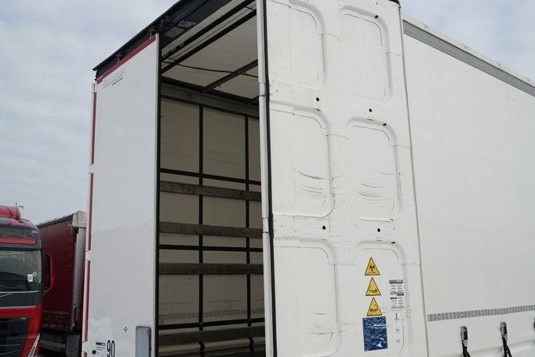 Krone FIRANKA / 2024 ROK / KOSZ NA PALETY / 2 OSIE PODNOSZONE / MAŁO UŻYWANA / zdjęcie 14