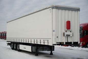 Krone FIRANKA / 2024 ROK / KOSZ NA PALETY / 2 OSIE PODNOSZONE / MAŁO UŻYWANA /