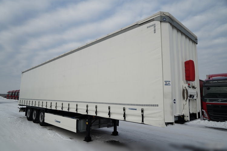 Krone FIRANKA / 2024 ROK / KOSZ NA PALETY / 2 OSIE PODNOSZONE / MAŁO UŻYWANA / zdjęcie 2