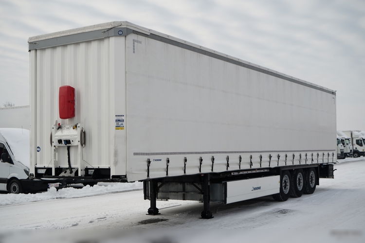 Krone FIRANKA / 2024 ROK / KOSZ NA PALETY / 2 OSIE PODNOSZONE / MAŁO UŻYWANA / zdjęcie 3