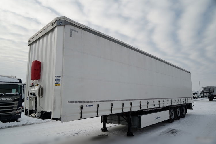 Krone FIRANKA / 2024 ROK / KOSZ NA PALETY / 2 OSIE PODNOSZONE / MAŁO UŻYWANA / zdjęcie 4