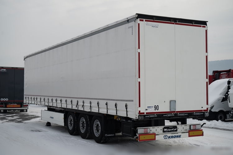 Krone FIRANKA / 2024 ROK / KOSZ NA PALETY / 2 OSIE PODNOSZONE / MAŁO UŻYWANA / zdjęcie 6